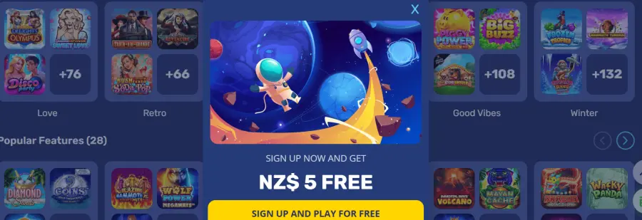 Galactic wins casino